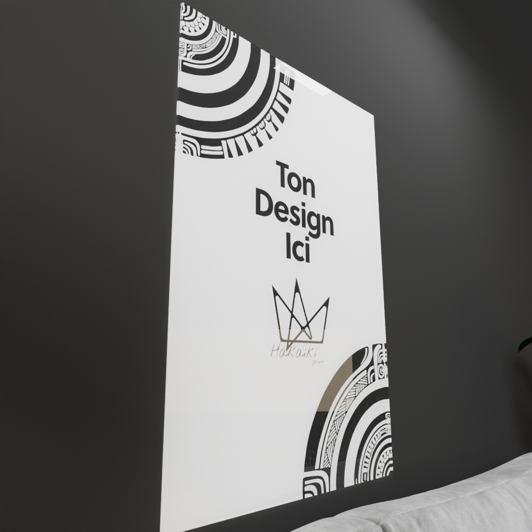 Impression sur pléxiglas