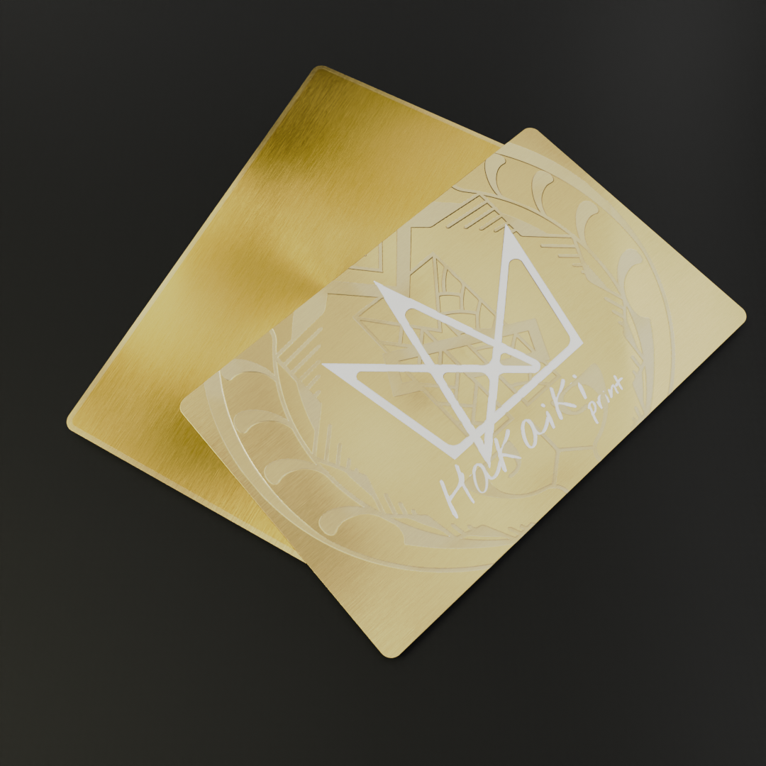 Carte de Visite en Métal NFC