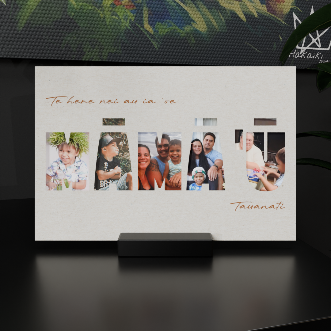 Cadre Plexiglass Personnalisé – Spécial MAMA 'U