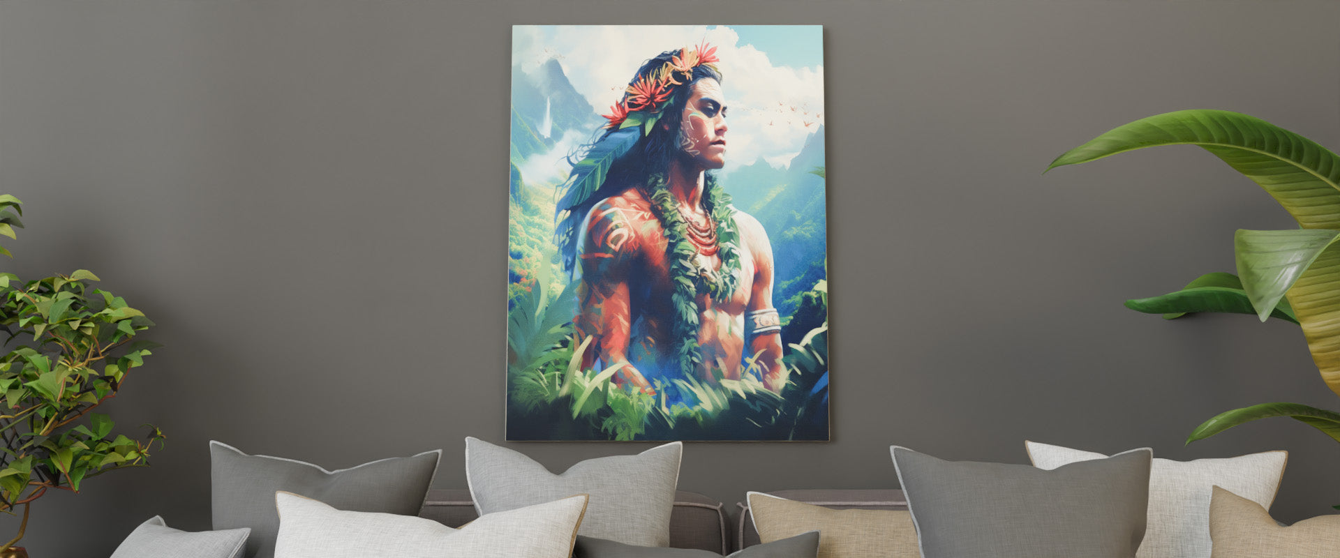 Toile photo personnalisable Hakaiki Print Polynésie