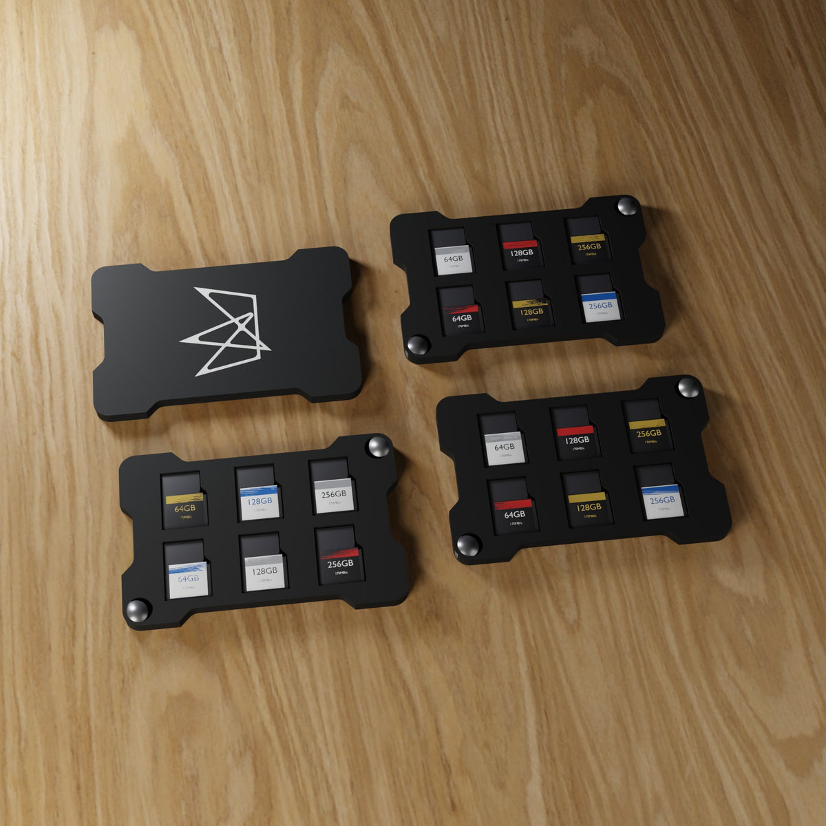 Pack plaques iki : cover au logo + 6 microSD, 6 microSD, 6 microSD