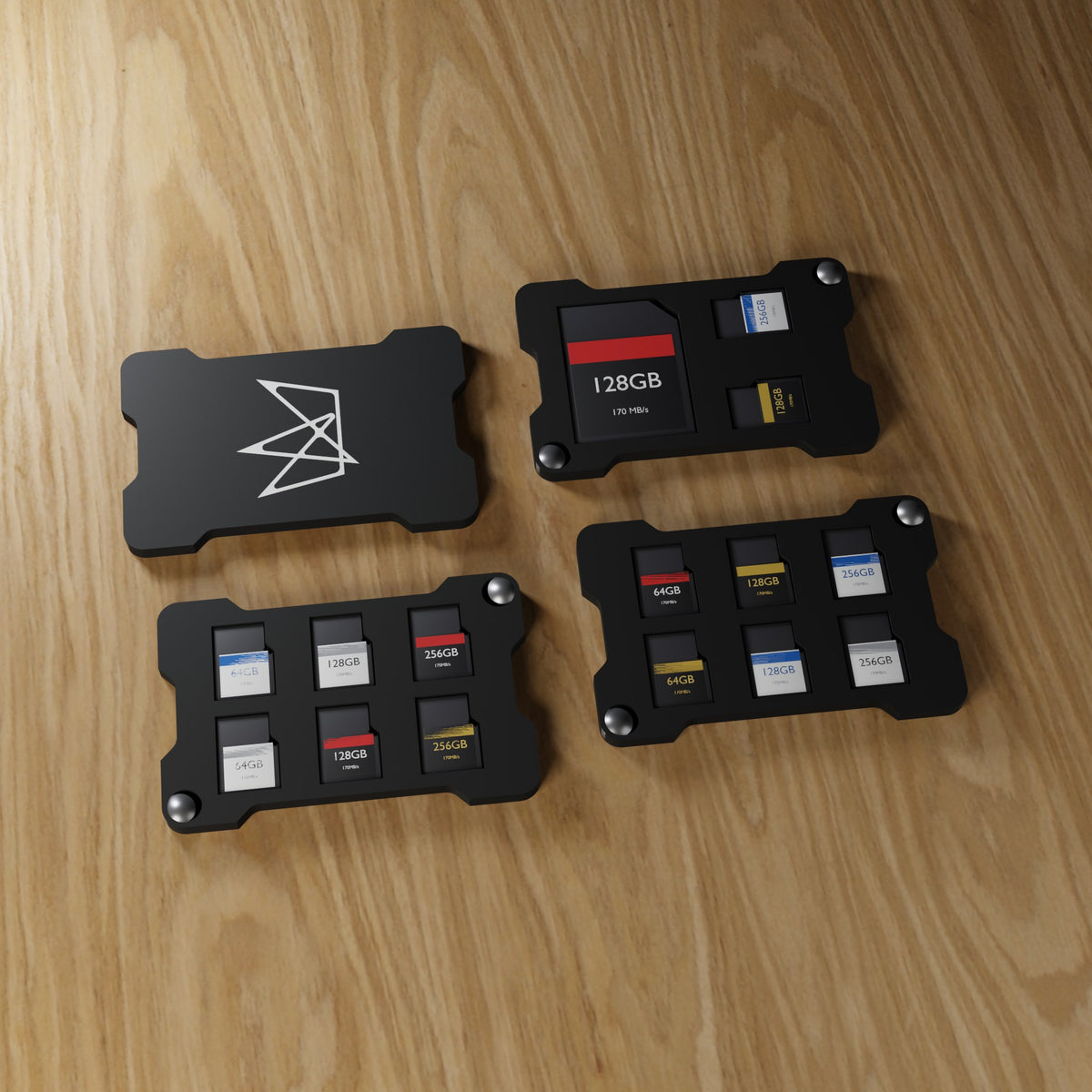 Pack plaques iki : cover au logo + 1 SD + 2 microSD, 6 microSD, 6 microSD