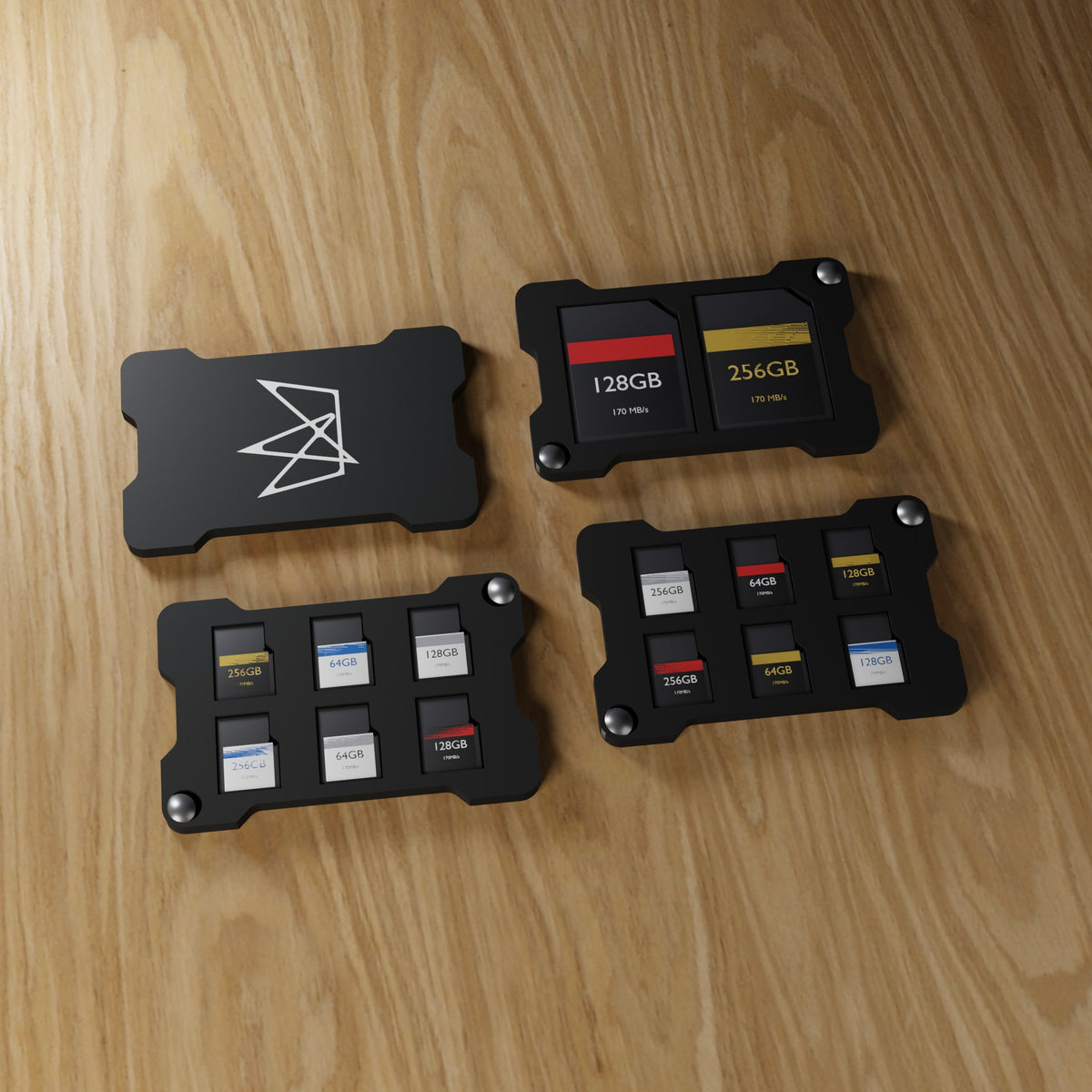 Pack plaques iki : cover au logo + 2 SD, 6 microSD, 6 microSD