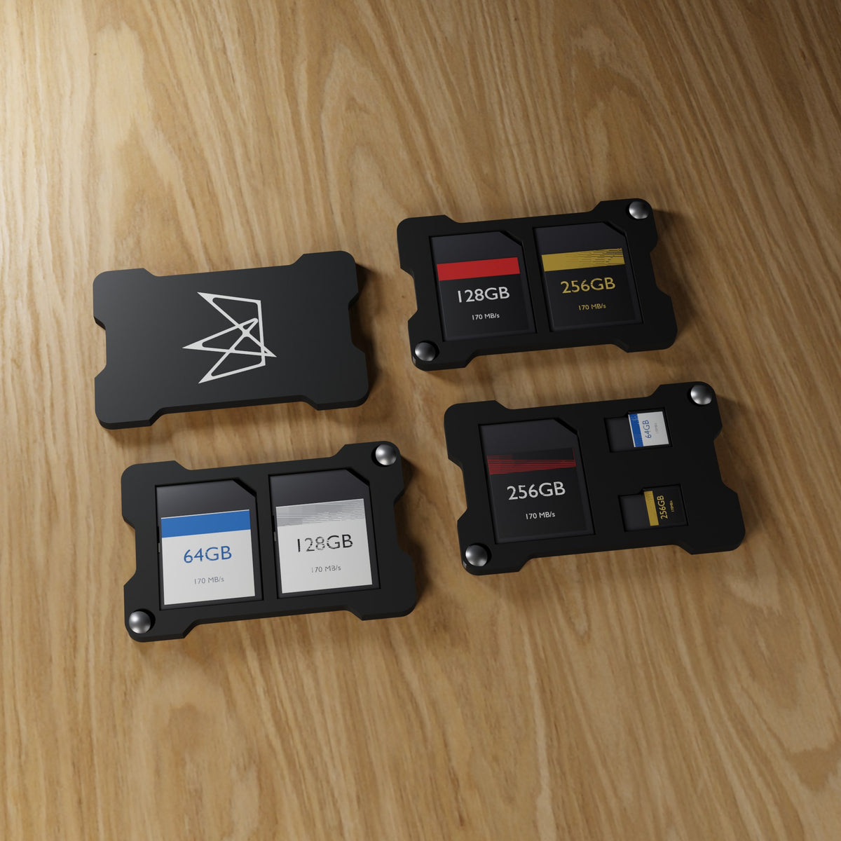Pack plaques iki : cover au logo + 2 SD, 2 SD, 1 SD + 2 microSD